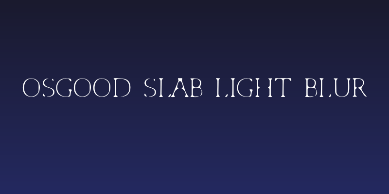 Osgood Slab Light Blur Social Header