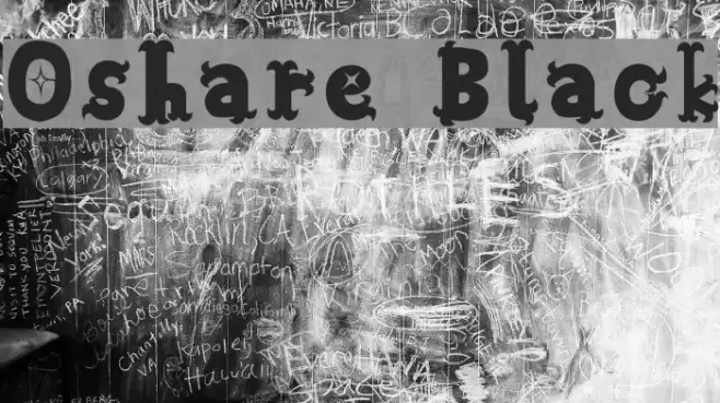 Oshare Black Fuentes examples