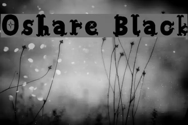 Oshare Black Fuentes examples