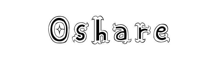 Oshare  baixar fontes gratis