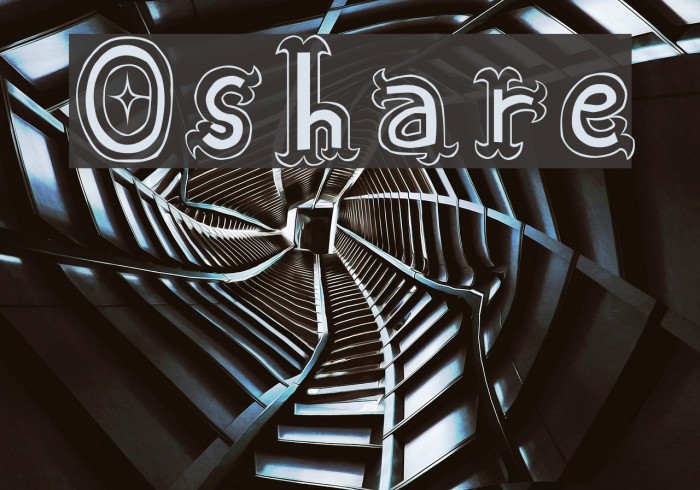 Oshare Font examples