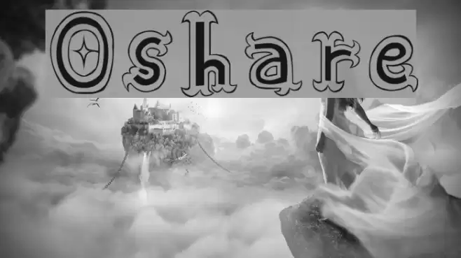 Oshare Font examples