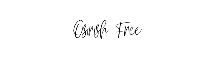 Osirish Free  Frei Schriftart Herunterladen