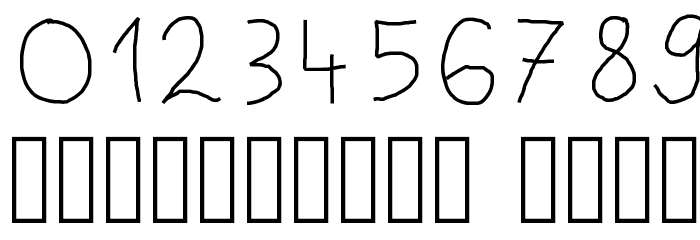 OskarFont Font OTHER CHARS