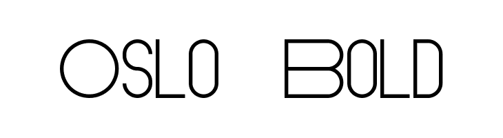 Oslo Bold  नि: शुल्क फ़ॉन्ट्स डाउनलोड