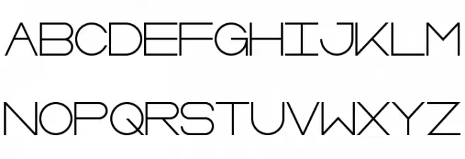 Oslo Bold フォント 大文字