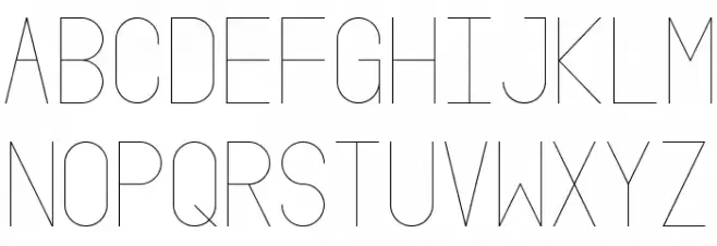 Oslo II फ़ॉन्ट लोअरकेस