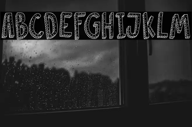 Oslo Stitch DEMO Font examples