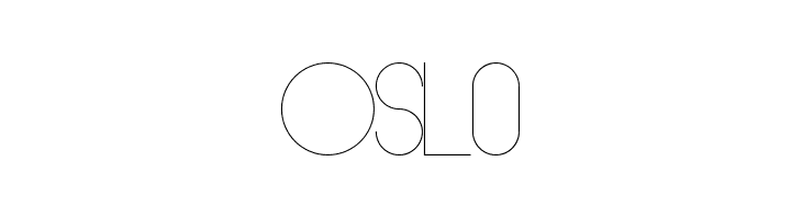 Oslo  नि: शुल्क फ़ॉन्ट्स डाउनलोड