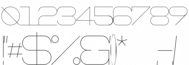 Oslo Font OTHER CHARS