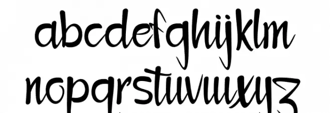 Osmane फ़ॉन्ट लोअरकेस