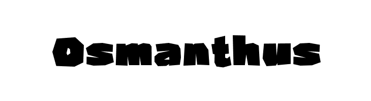 Osmanthus  Descarca Fonturi Gratis