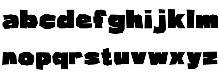 Osmanthus Font LOWERCASE