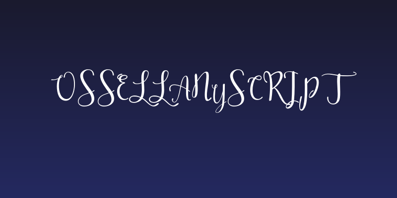 OssellanyScript Social Header