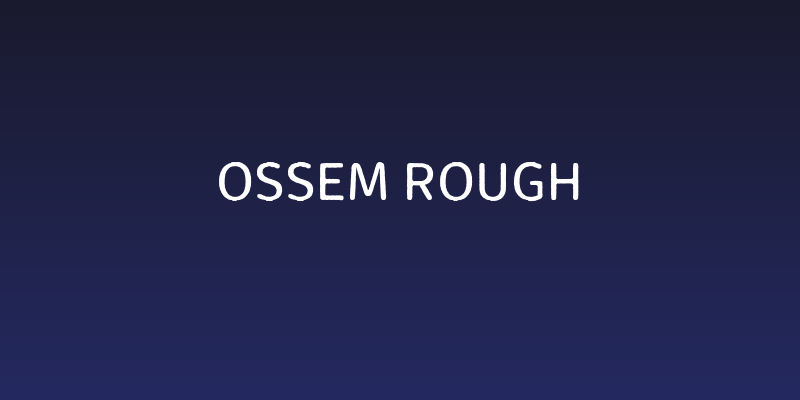 Ossem Rough Social Header