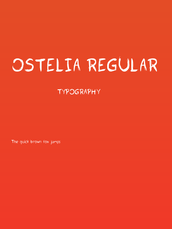 Ostelia Regular Poster