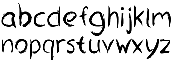 Ostelia Regular Font LOWERCASE