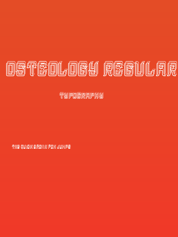 Osteology Regular Poster