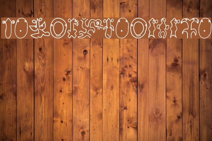 OsterinselPlus Font examples