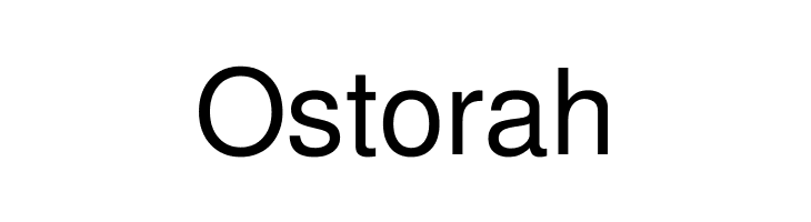 Ostorah  Free Fonts Download