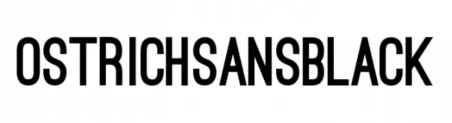 Ostrich Sans Black  Fuentes Gratis Descargar