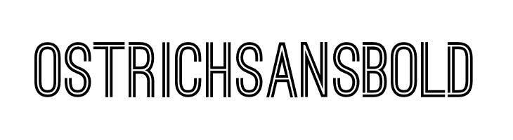 Ostrich Sans Bold  Free Fonts Download