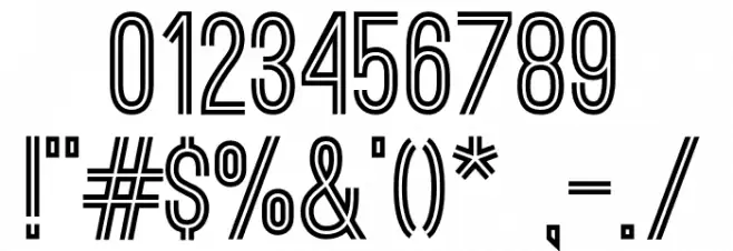 Ostrich Sans Bold Font OTHER CHARS