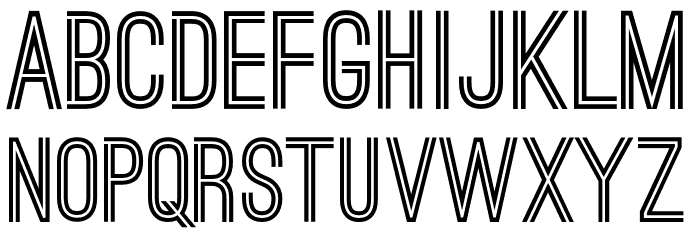 Ostrich Sans Bold Font LOWERCASE