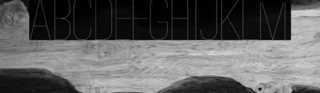 Ostrich Sans Dashed Medium Font examples