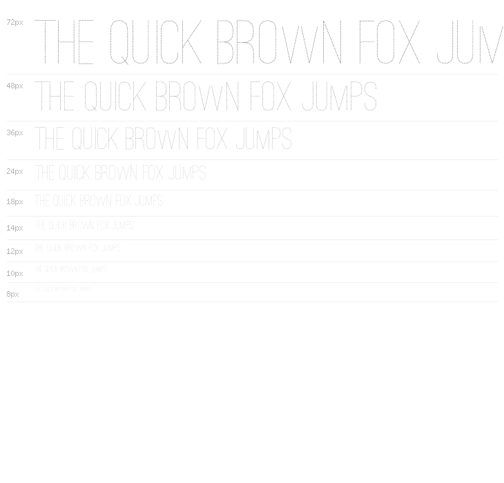 Ostrich Sans Dashed Medium Waterfall