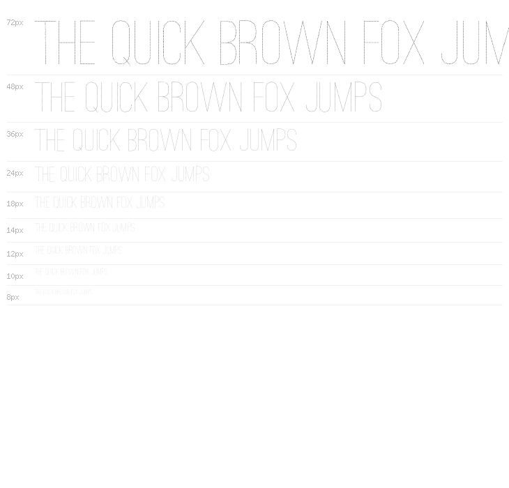 Ostrich Sans Dashed Medium Waterfall