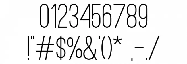 Ostrich Sans Medium Font OTHER CHARS