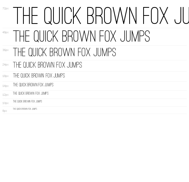 Ostrich Sans Medium Waterfall