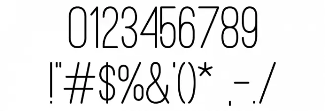 Ostrich Sans Rounded Medium Font Alte caractere