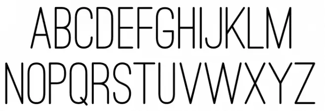 Ostrich Sans Rounded Medium Schriftart Groß