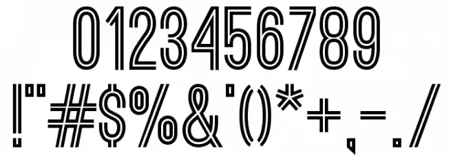 OstrichSans-Bold Font OTHER CHARS