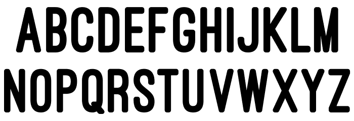 OstrichSans-Heavy Font LOWERCASE