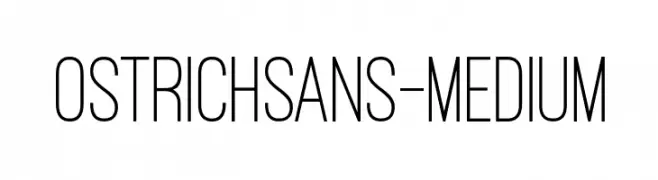 OstrichSans-Medium  baixar fontes gratis