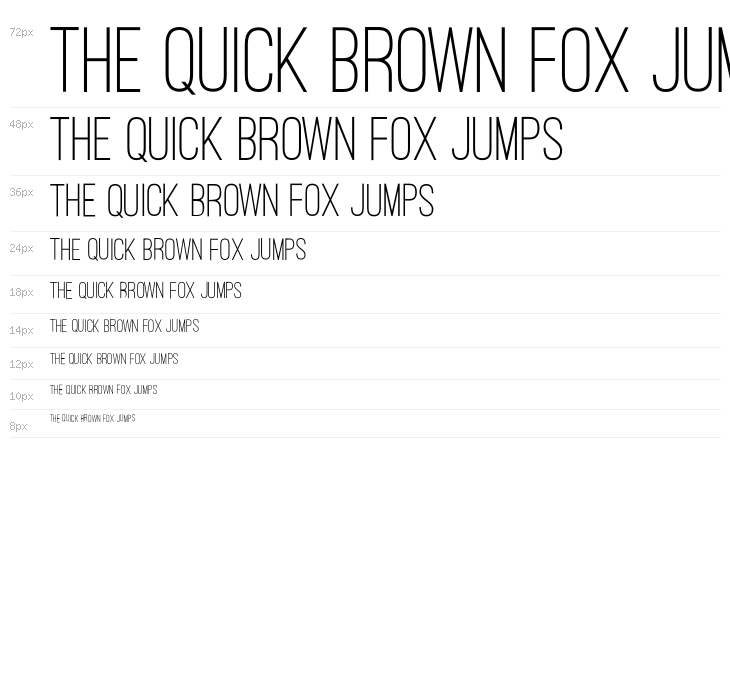 OstrichSans-Medium Waterfall