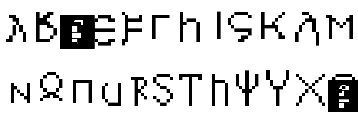 Ostrogothic Regular Font OTHER CHARS