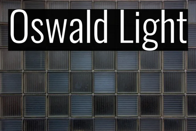 Oswald Light Example 1