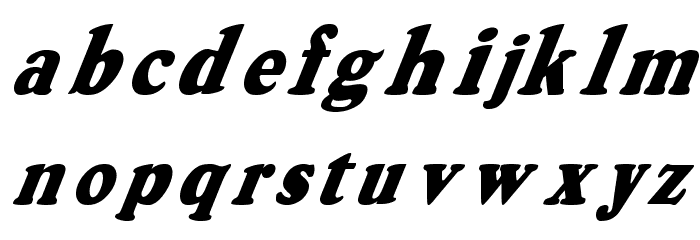 OswaldGrey-Italic フォント 小文字