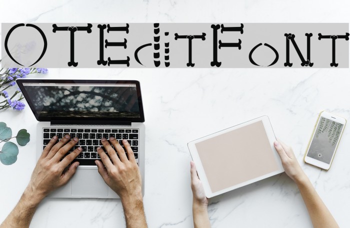 OTEditFont Font examples