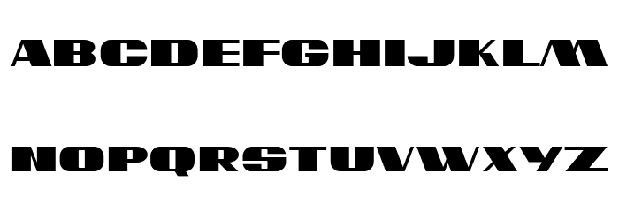 OTF® Glusp Bold Font LOWERCASE