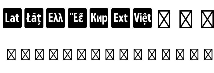 OTFIcons Font OTHER CHARS