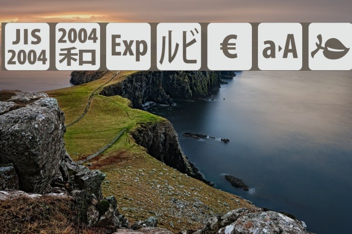 OTFIcons Font examples