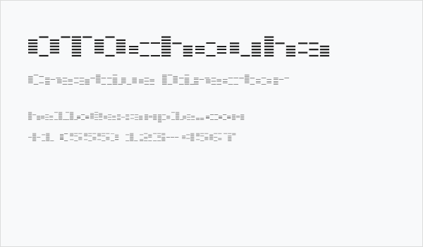 OTOchouha Business Card