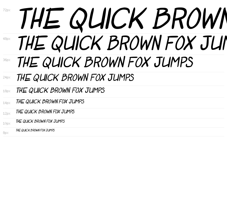 Otaku Rant Bold Italic Waterfall