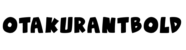 Otaku Rant Bold फ़ॉन्ट