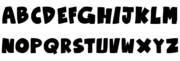 Otaku Rant Bold Font LOWERCASE